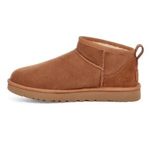 UGG Kids Brown Suede Slippers